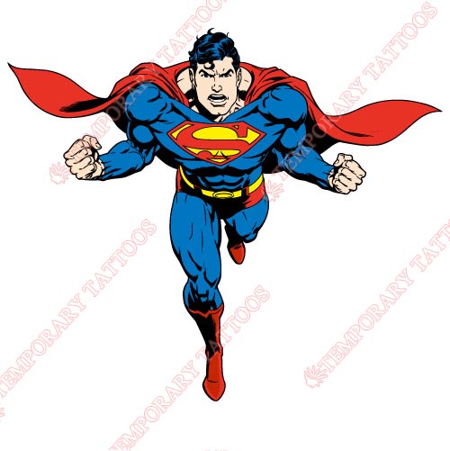 Superman Customize Temporary Tattoos Stickers NO.304